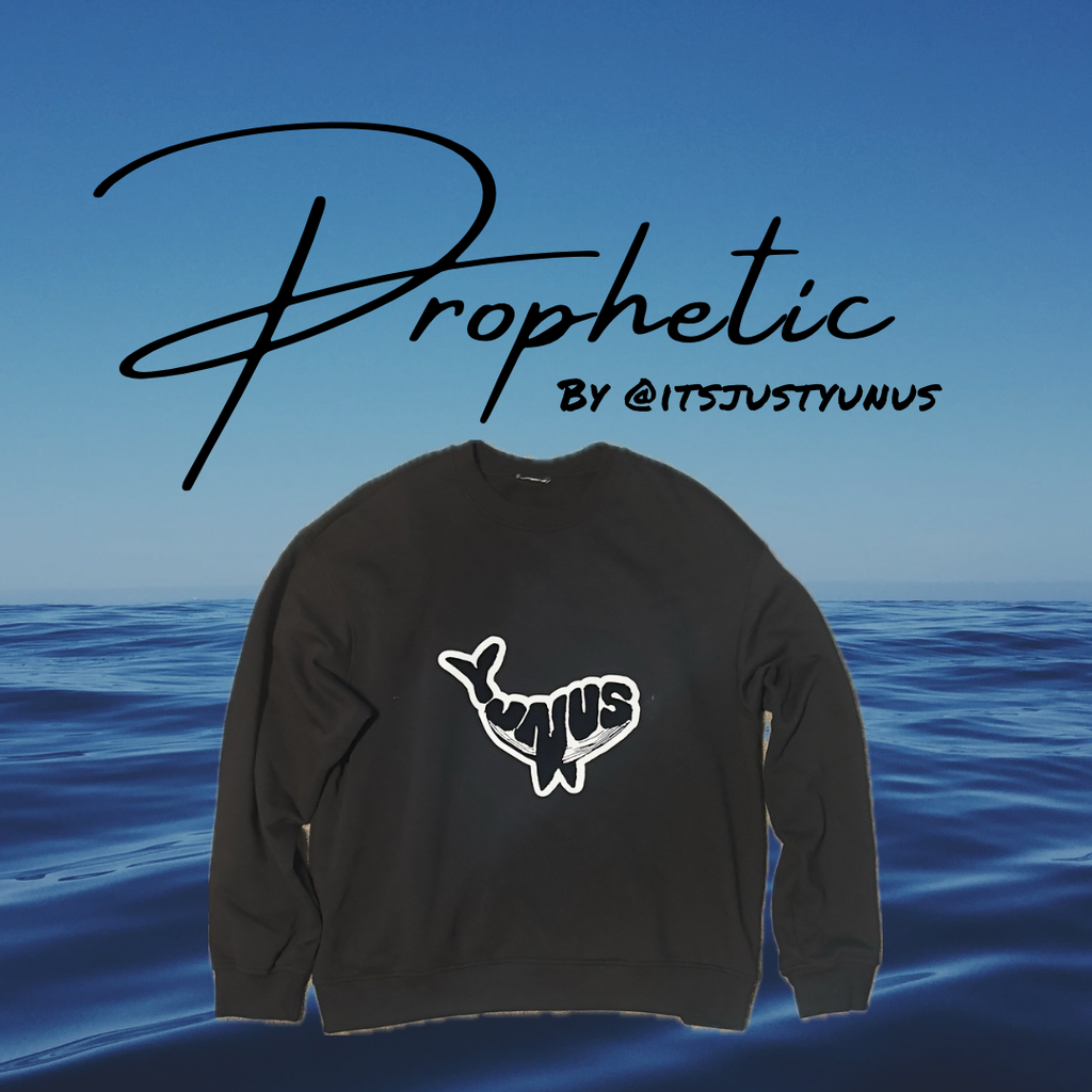 YUNUS’s WHALE sweatshirt
