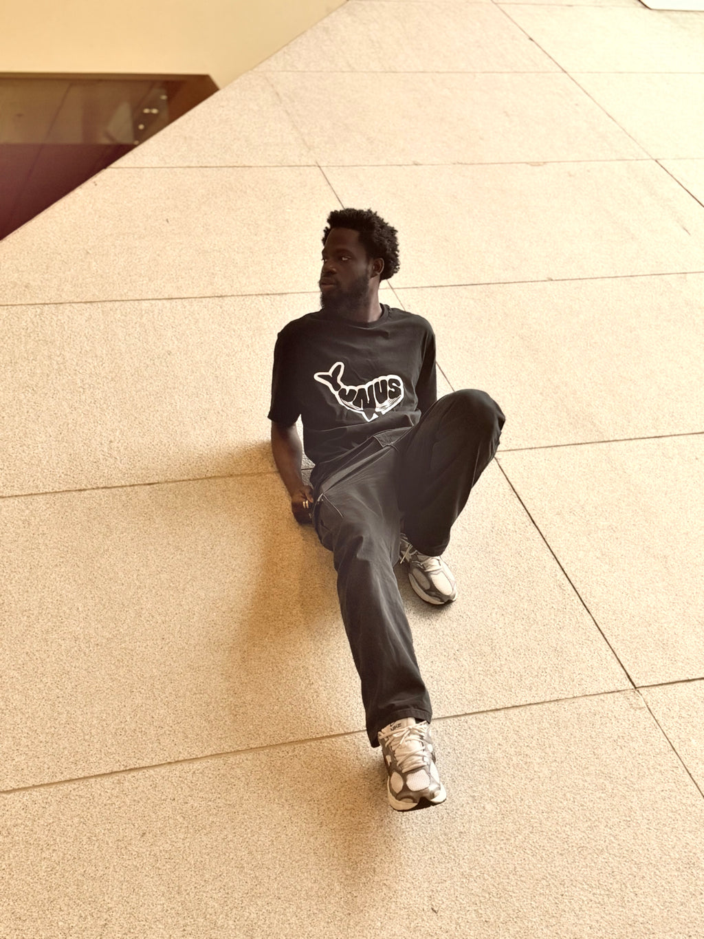 “YUNUS’S WHALE” relaxed tee