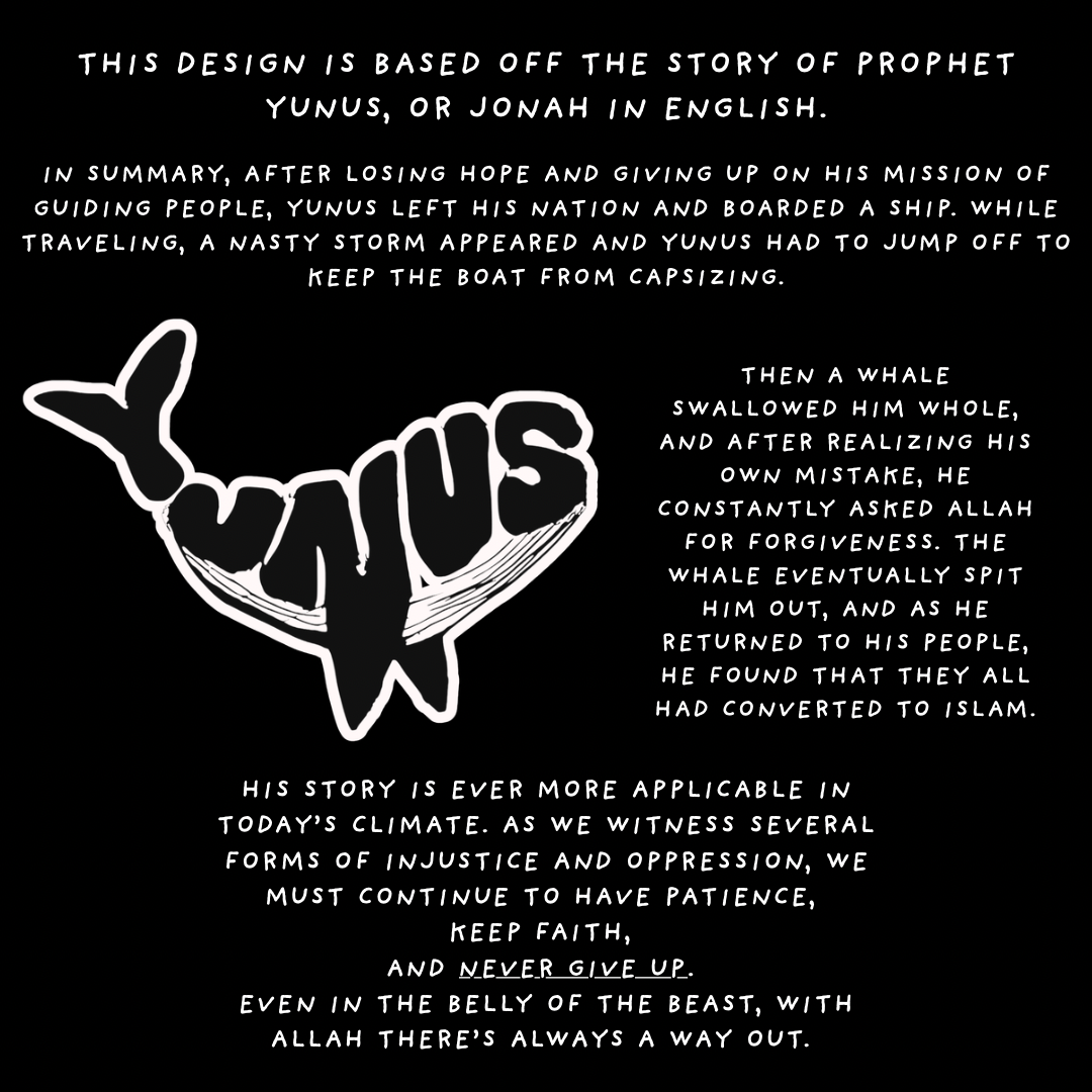 “YUNUS’S WHALE” hoodie