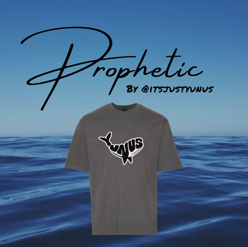 “YUNUS’S WHALE” relaxed tee